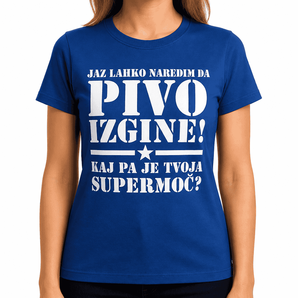 Smešna majica naj pivo izgine