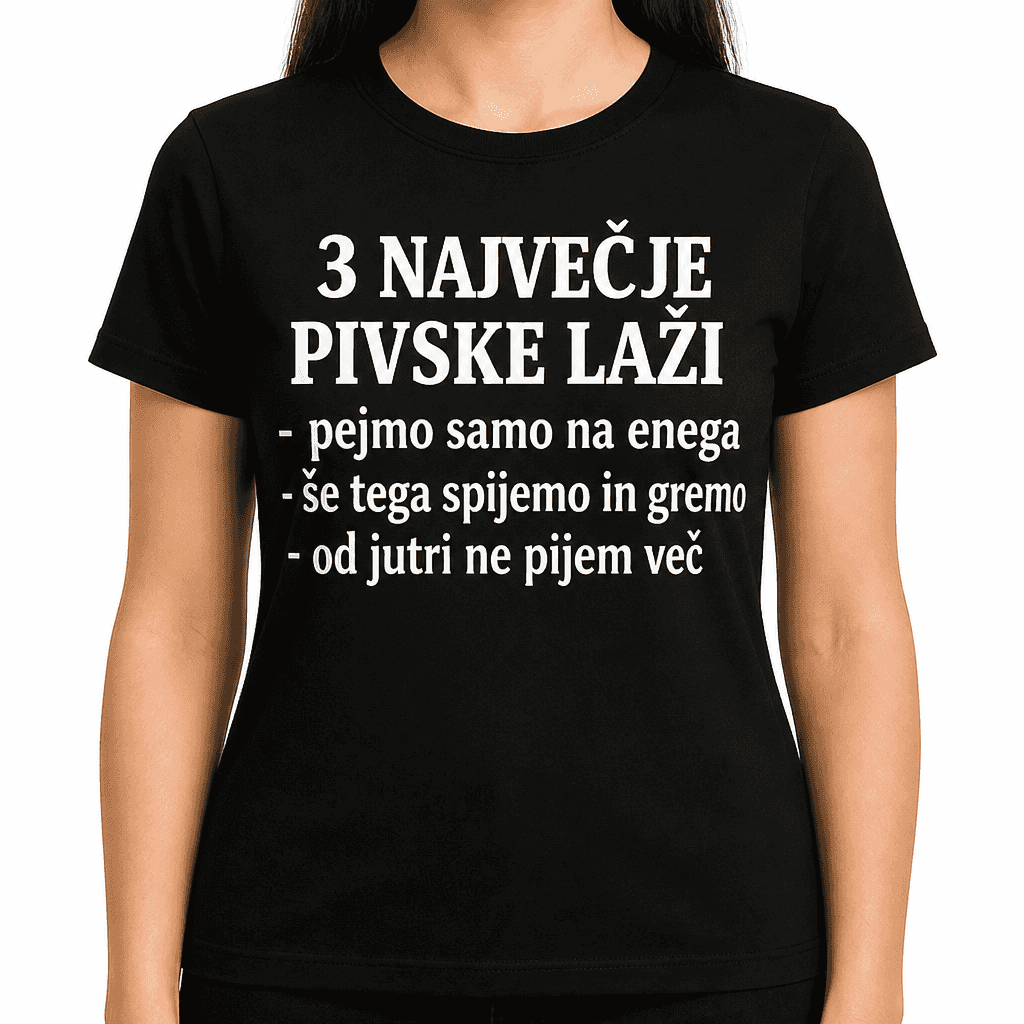 Smešna majica pivske laži