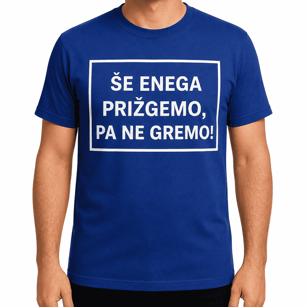 Smešna majica še enega prižgemo
