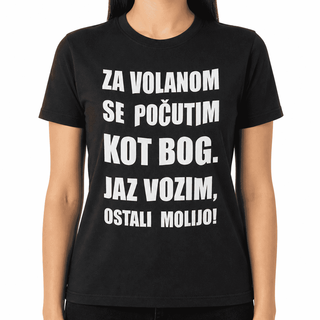 Smešna majica za volanom
