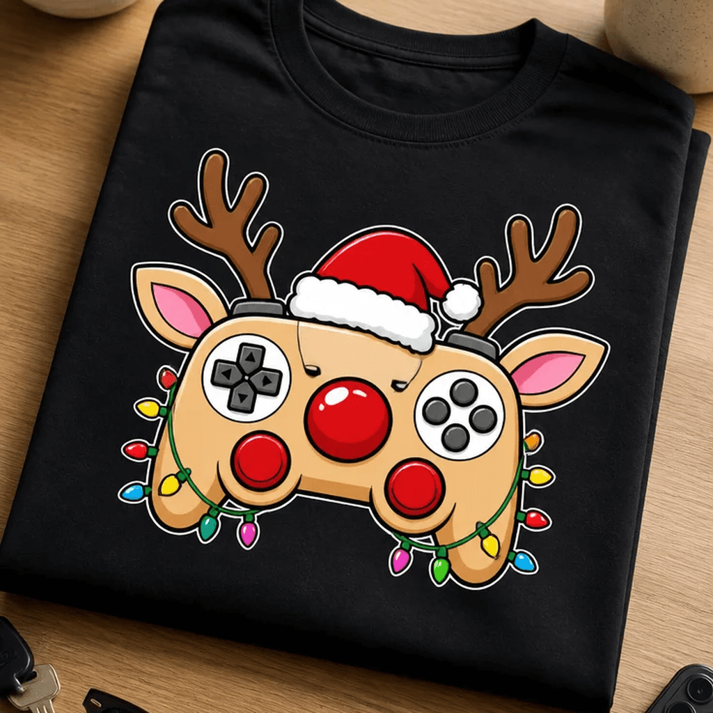 Majica za gamerje – praznični gaming motiv