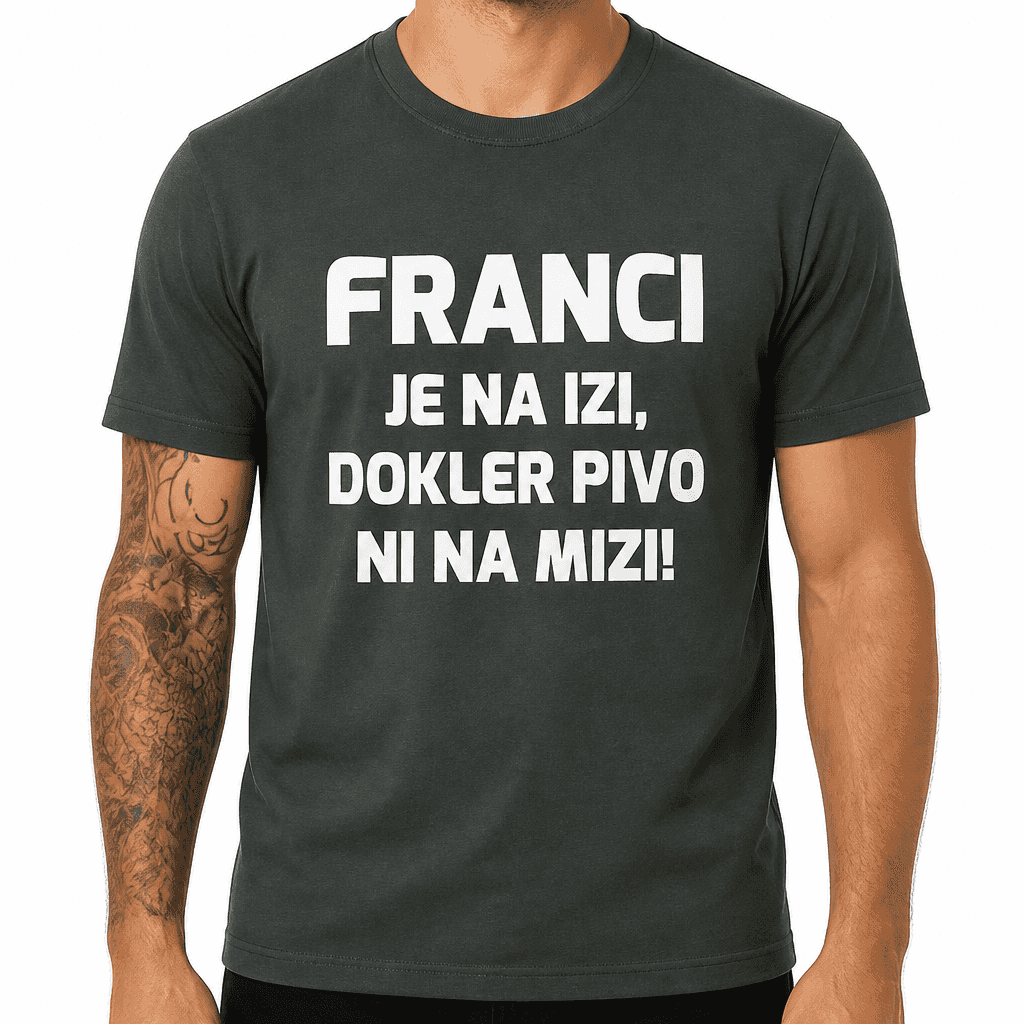 Smešna majica sem v izi (ime po želji)