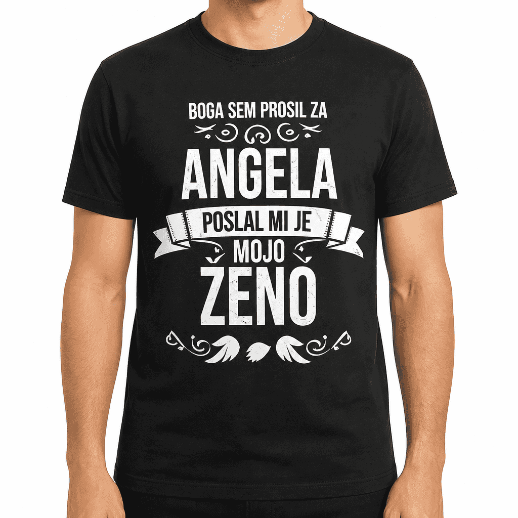 Majica poslal mi je angela
