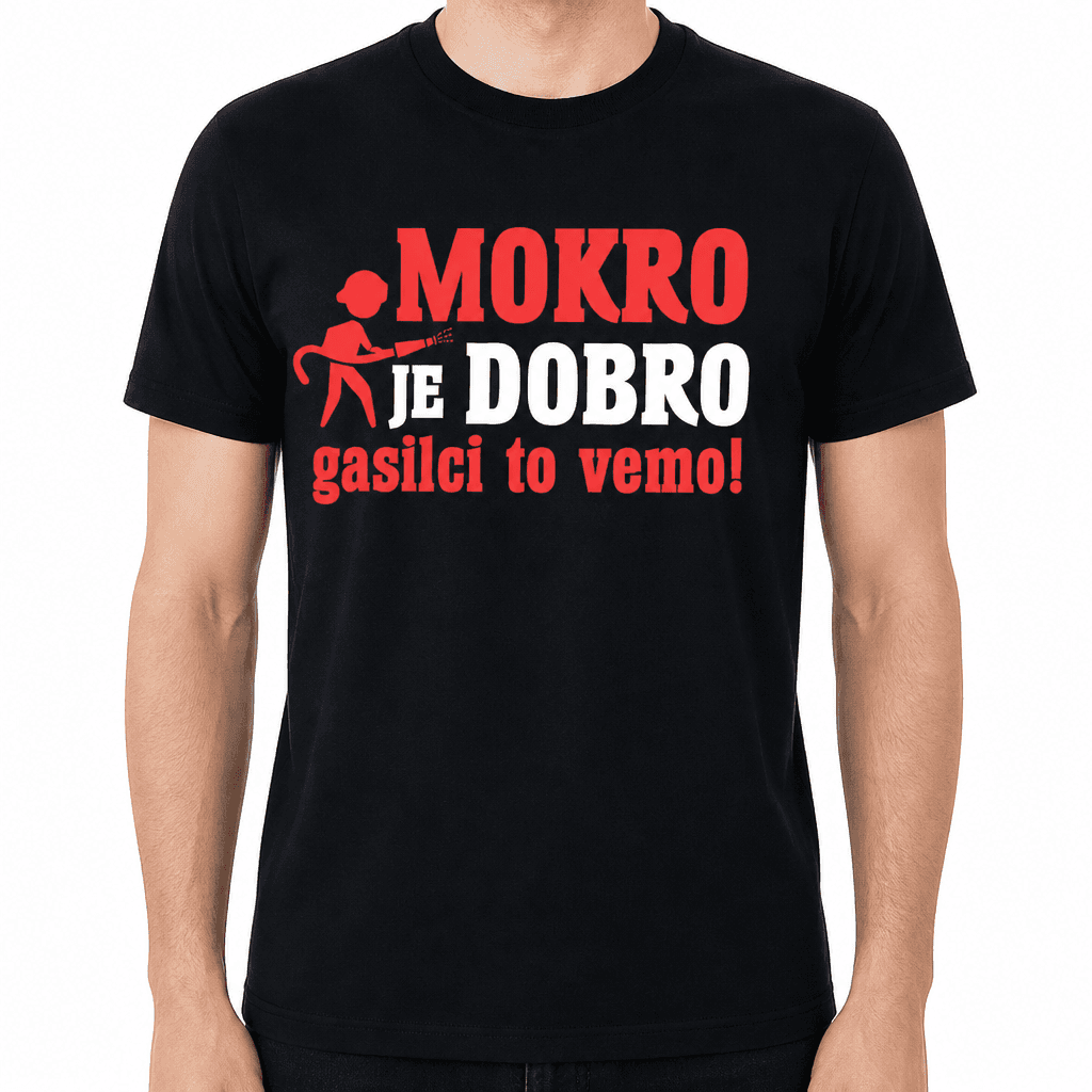 Smešna majica mokro je dobro
