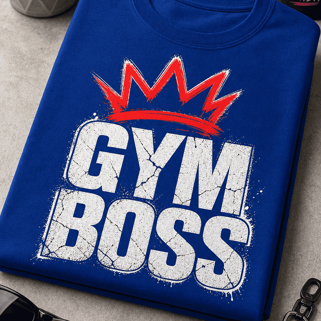 Majica za fitnes navdušence - Gym boss