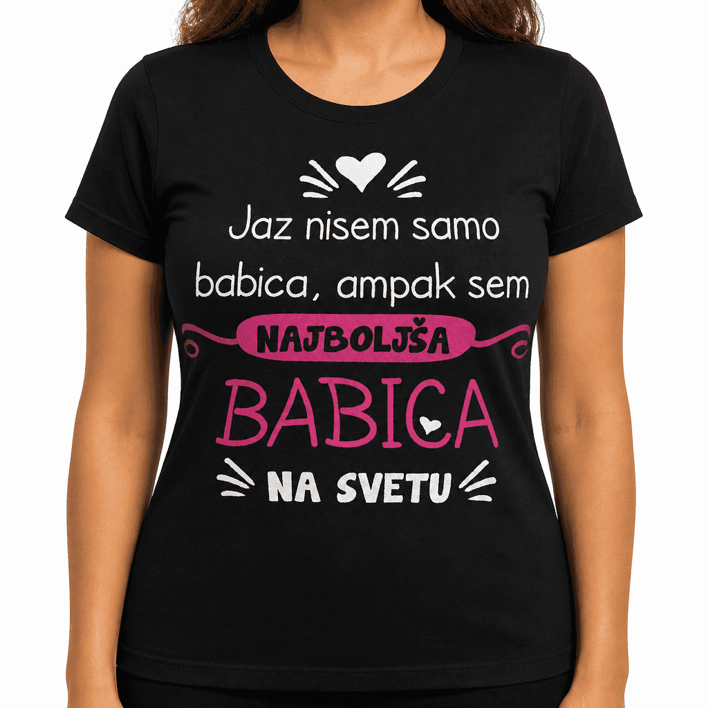 Majica nisem samo babica