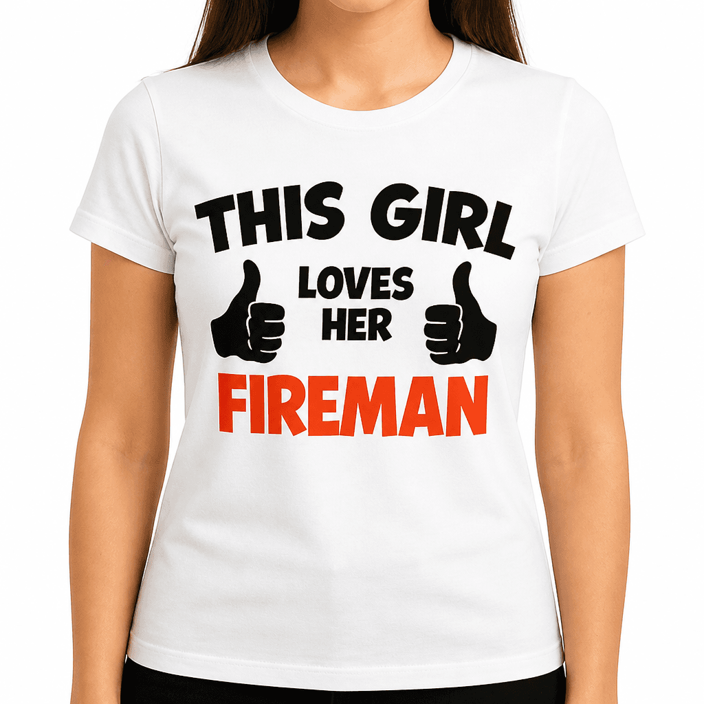 Majica this girl loves her fireman