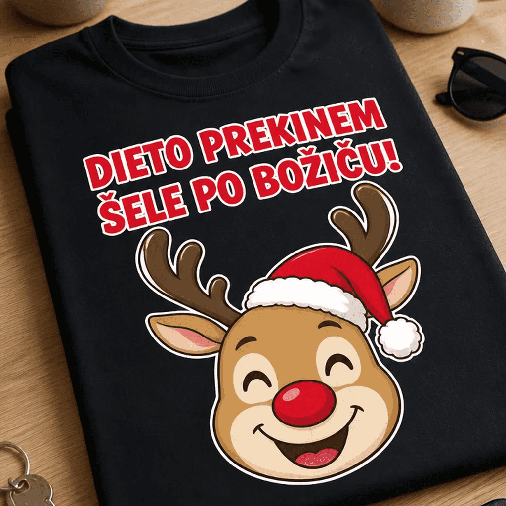 Majica Dieto prekinem šele po božiču