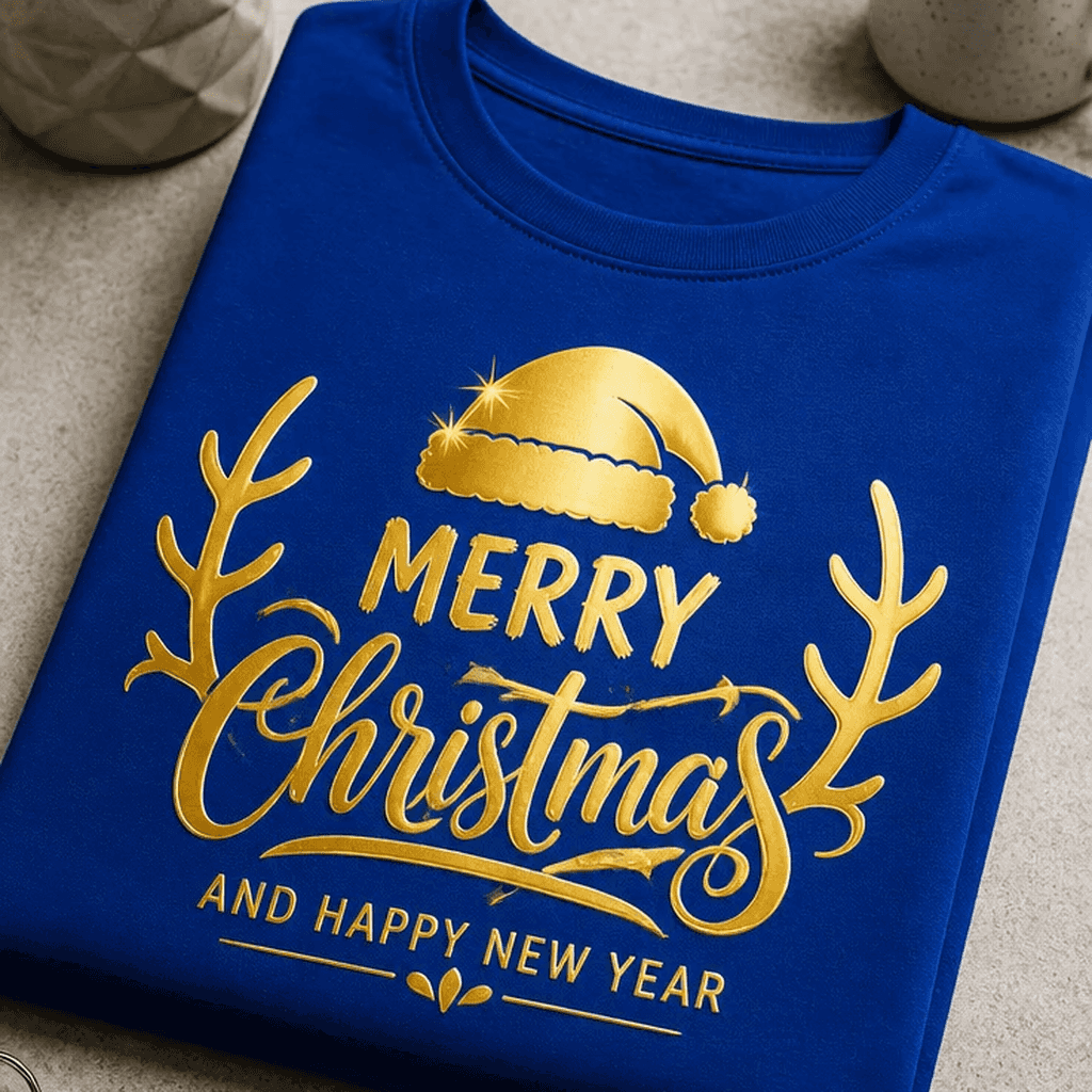 Majica za božični smeh - Merry Christmas and Happy New Year