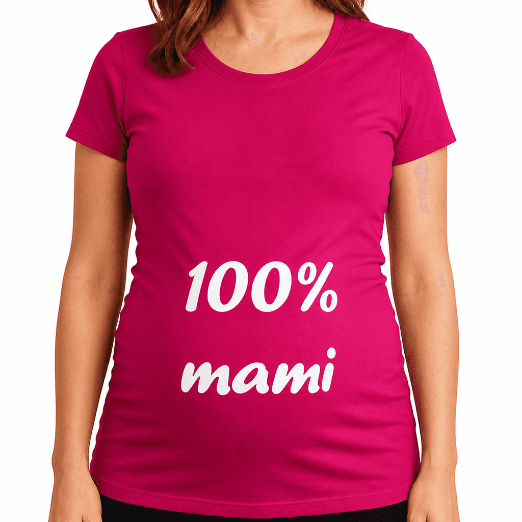 Majica za nosečnice 100% mami