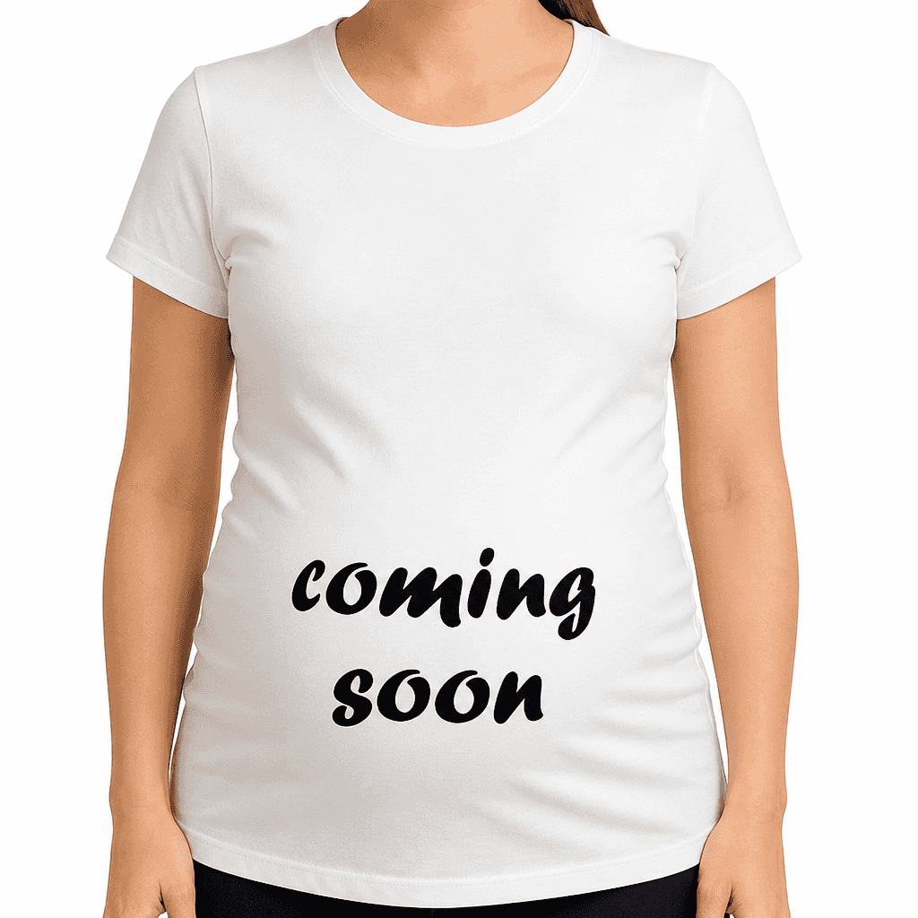 Majica za nosečnice coming soon