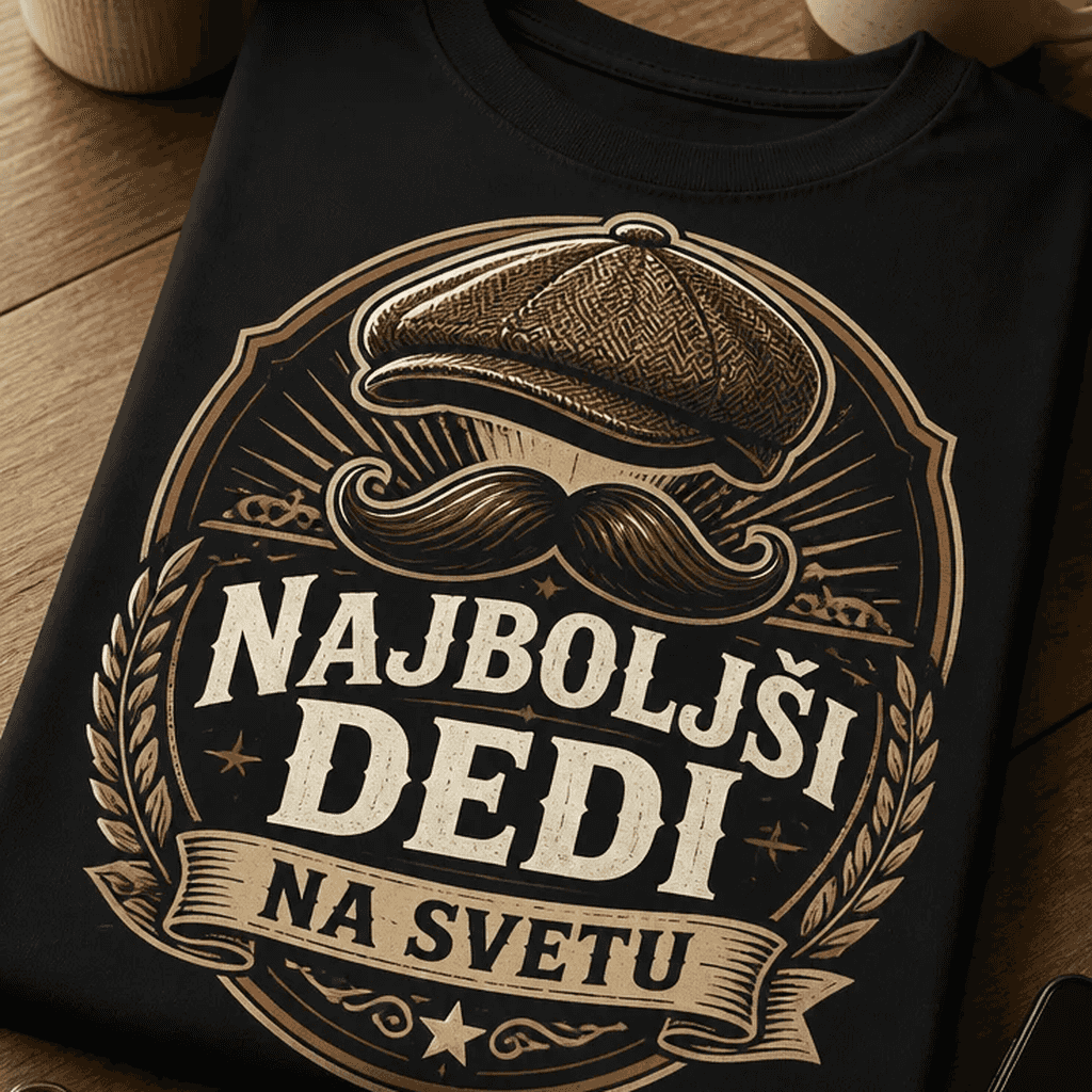 Majica za dedka – Najboljši dedi na svetu
