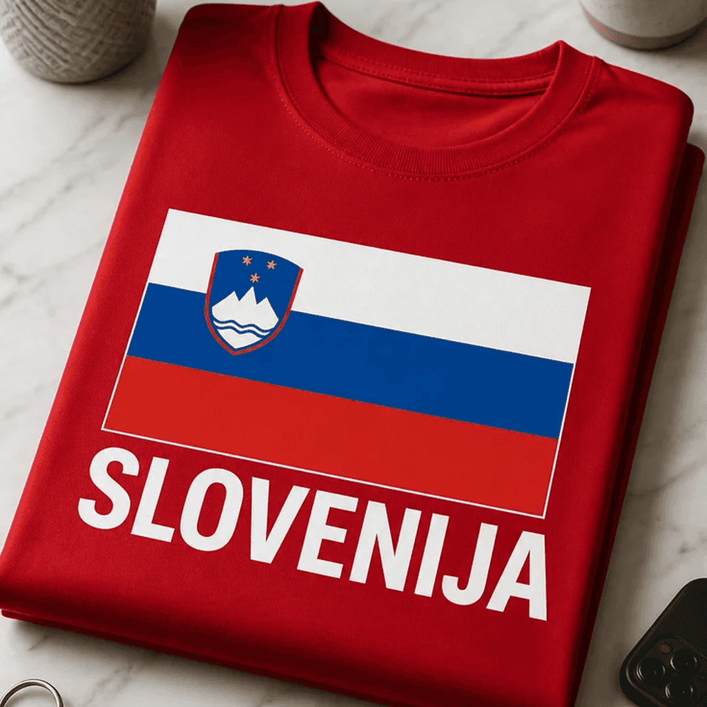 Majica za domoljube – slovenska zastava