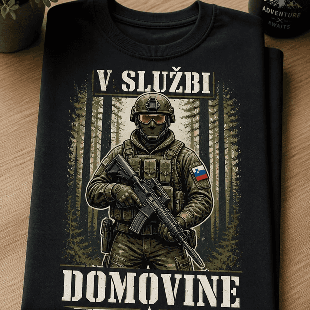 Majica za domoljube - V SLUŽBI DOMOVINE