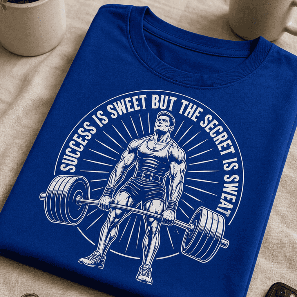 Majica za fitnes navdušence – skrivnost je potenje