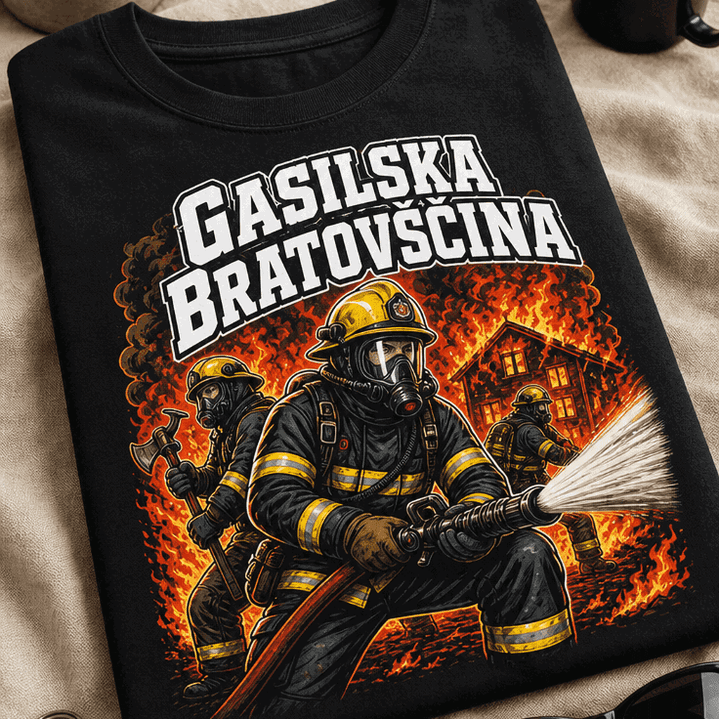 Majica za gasilce in gasilsko ekipo - Gasilska bratovščina