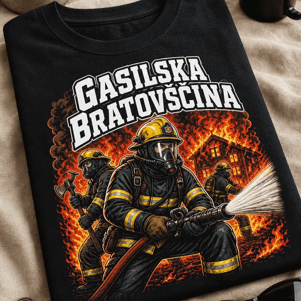 Majica za gasilce in gasilsko ekipo - Gasilska bratovščina