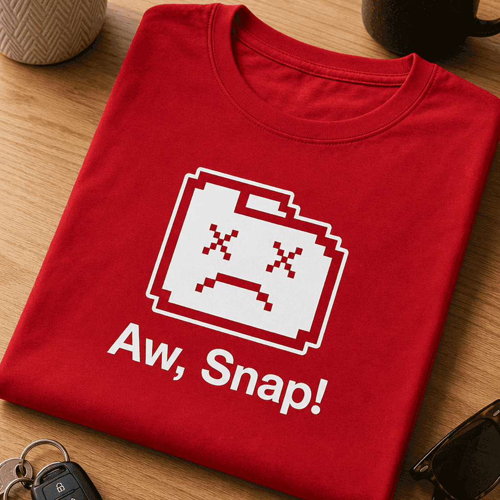 Majica za geeke - Aw, Snap!