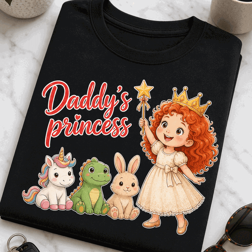 Majica za hčerko - Daddy's princess