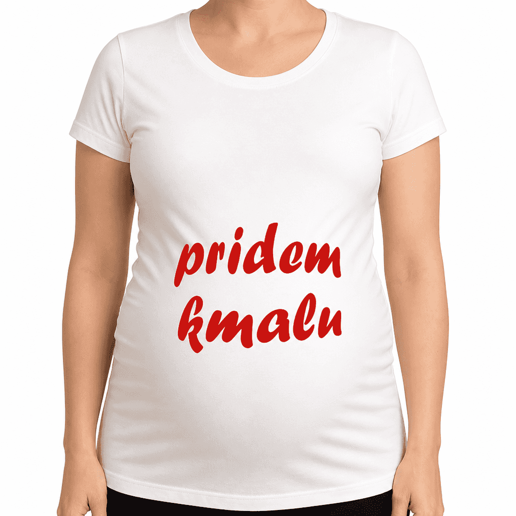 Majica za nosečnice pridem kmalu
