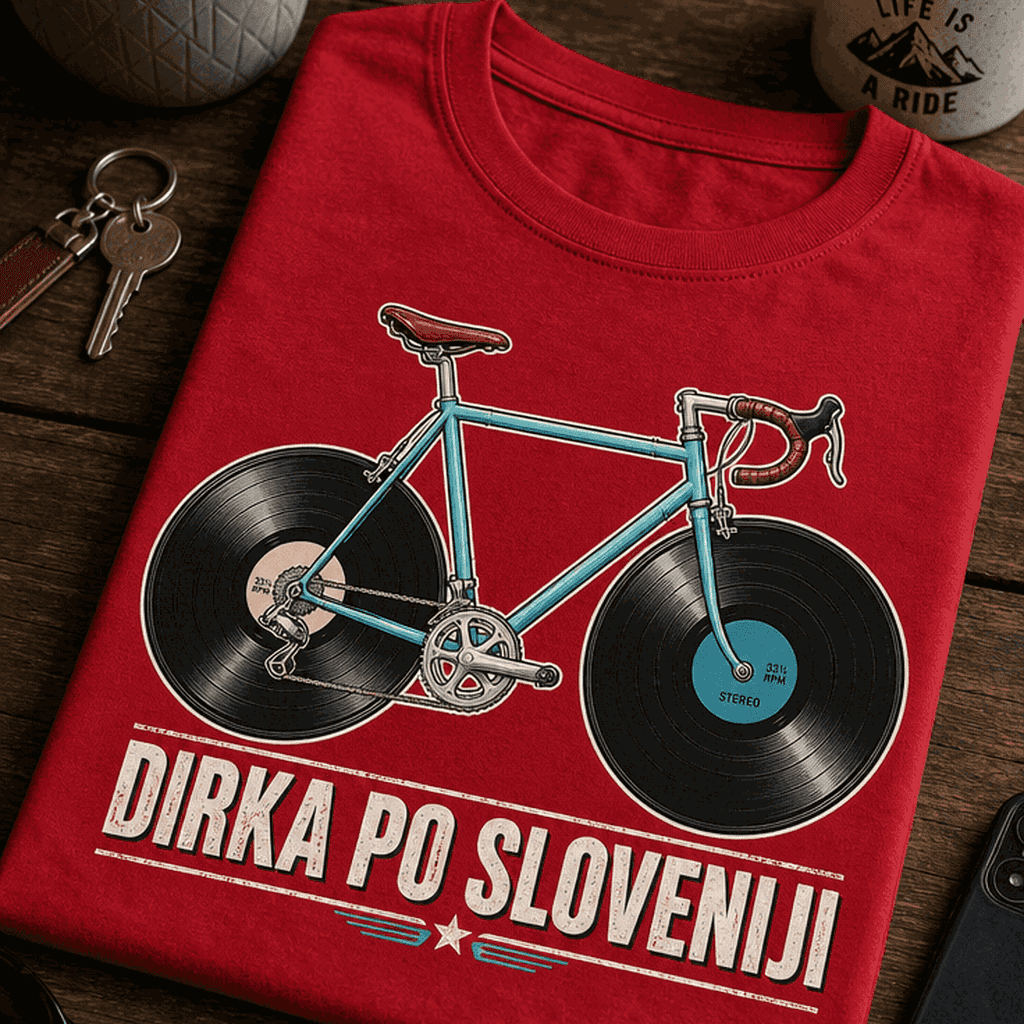 Majica dirka po Sloveniji za kolesarje