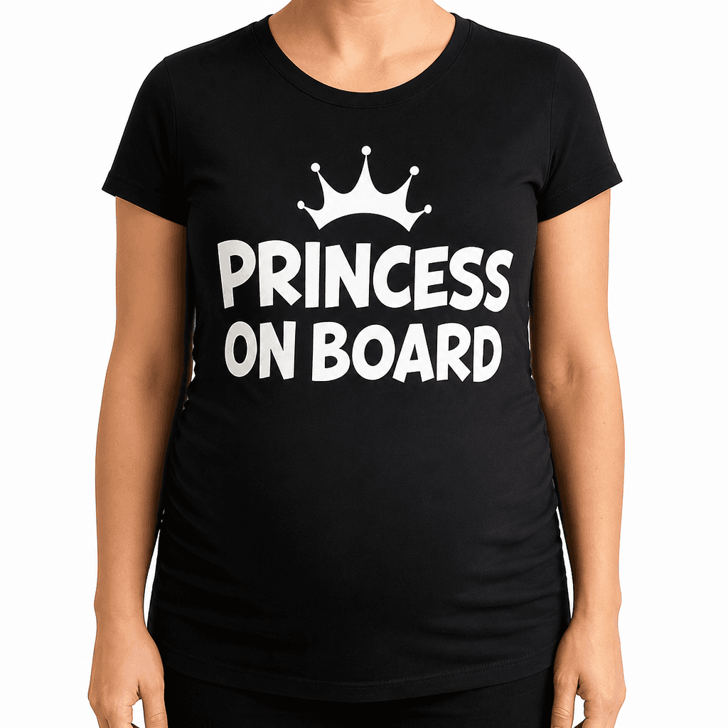 Majica za nosečnice PRINCESS ON BOARD
