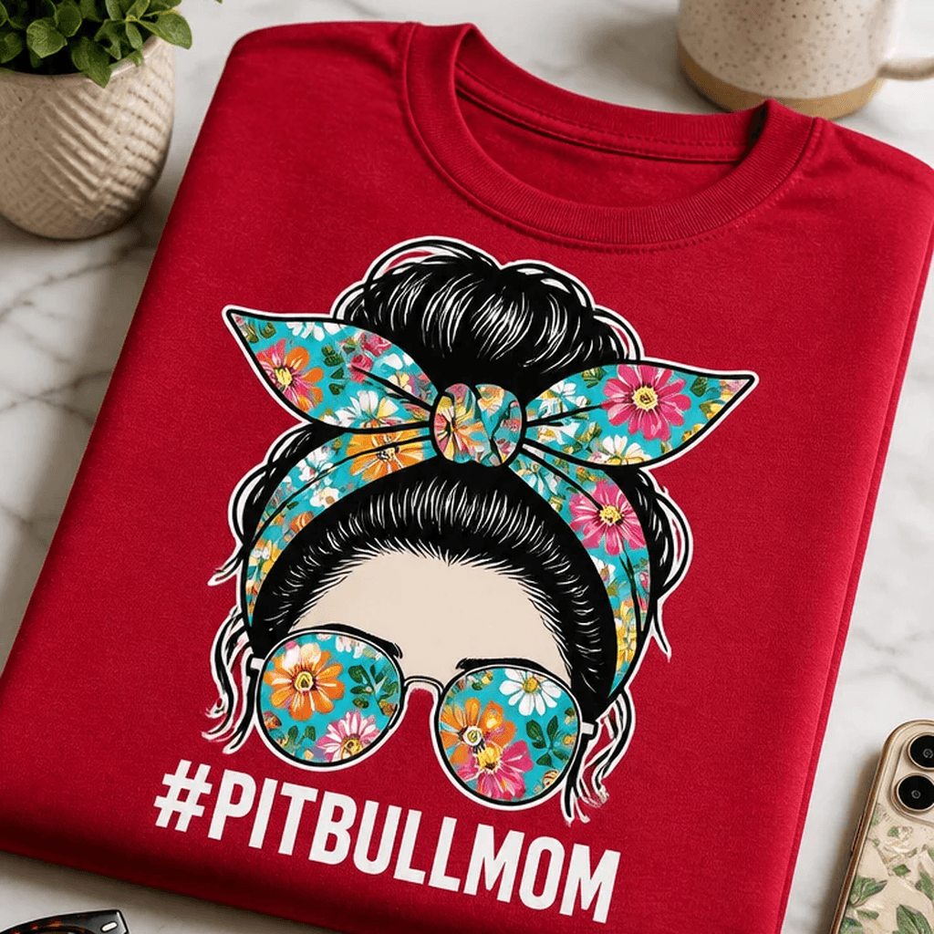 Majica za lastnico pitbula - #PITBULLMOM