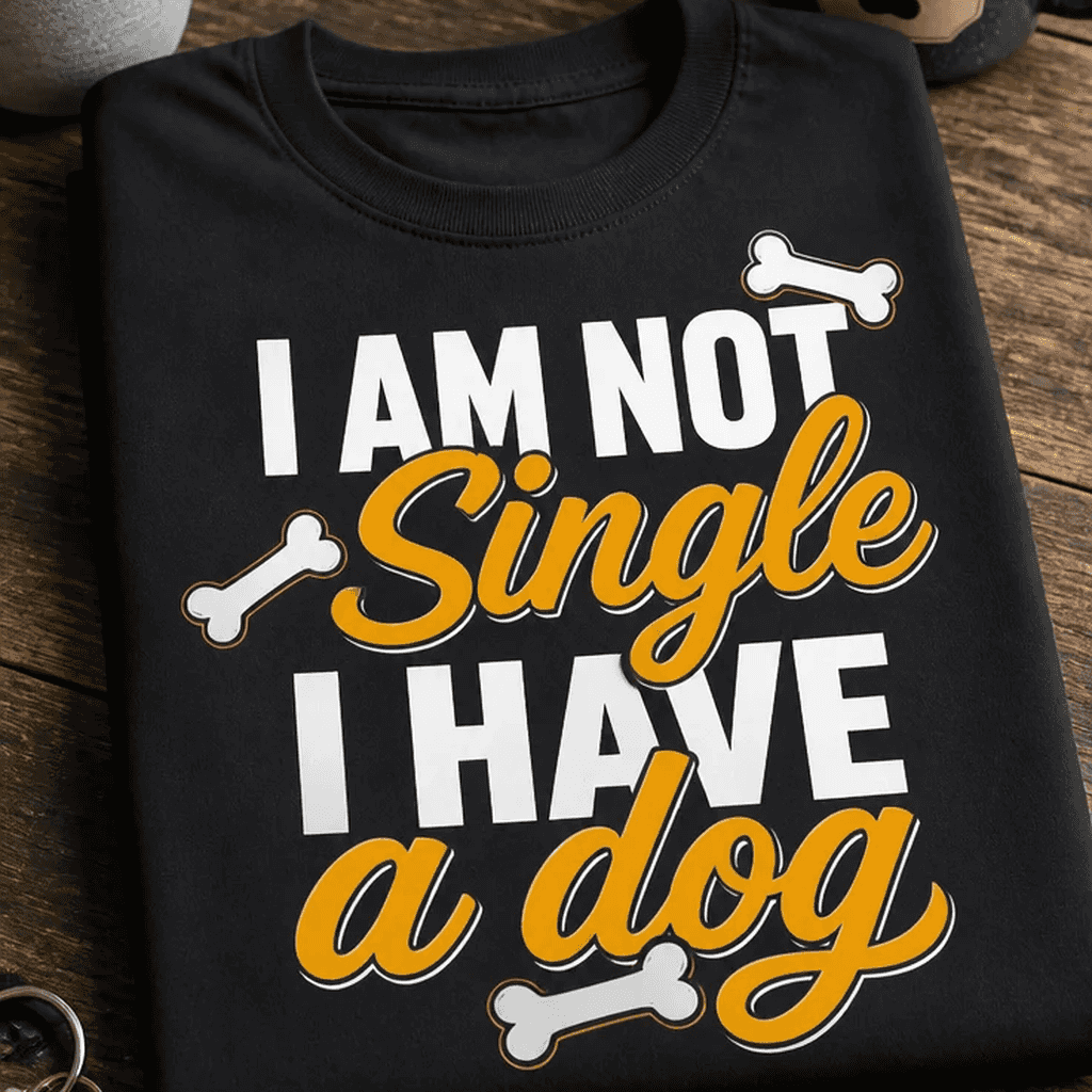 Majica za lastnike psa - I AM NOT Single I HAVE a dog