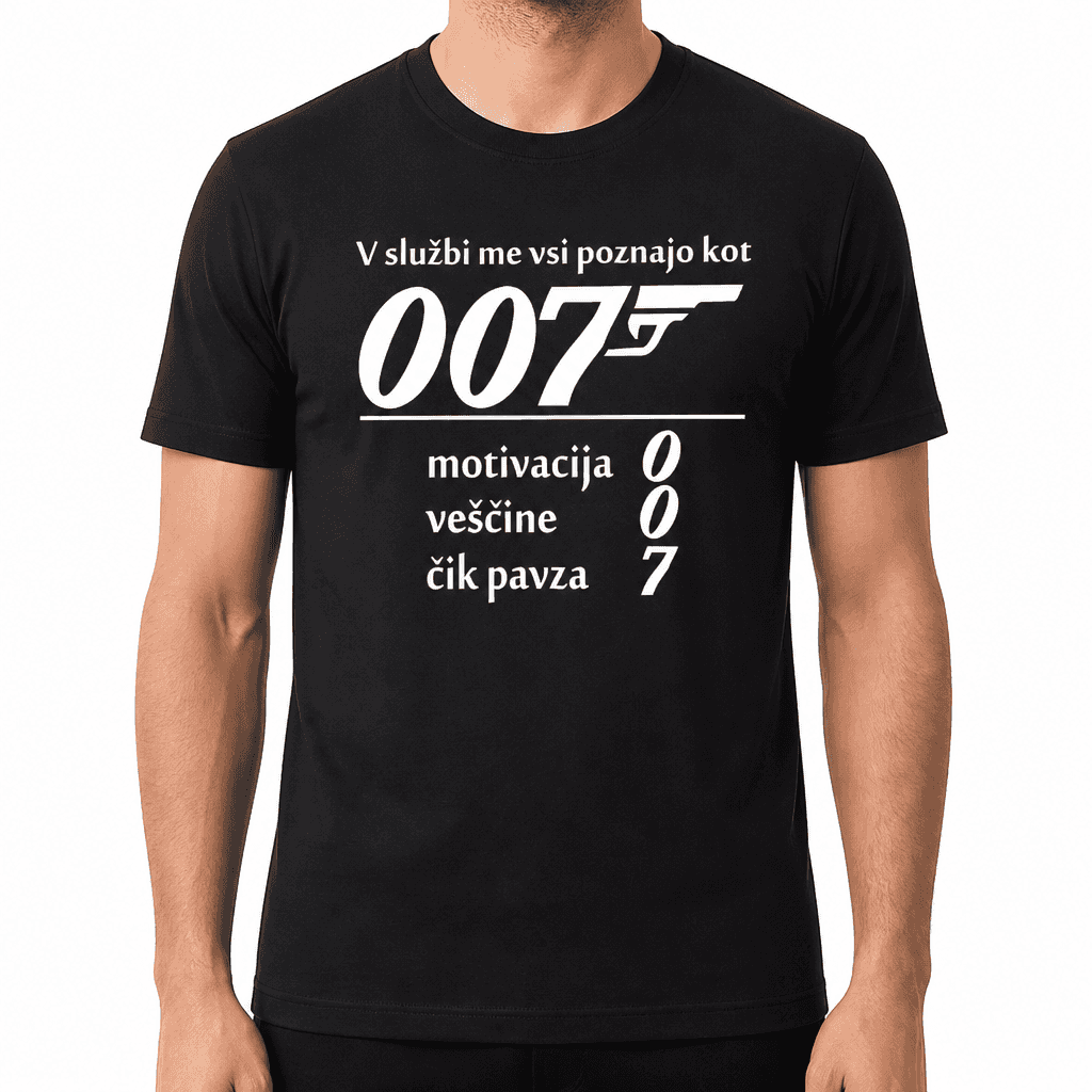 Smešna majica 007