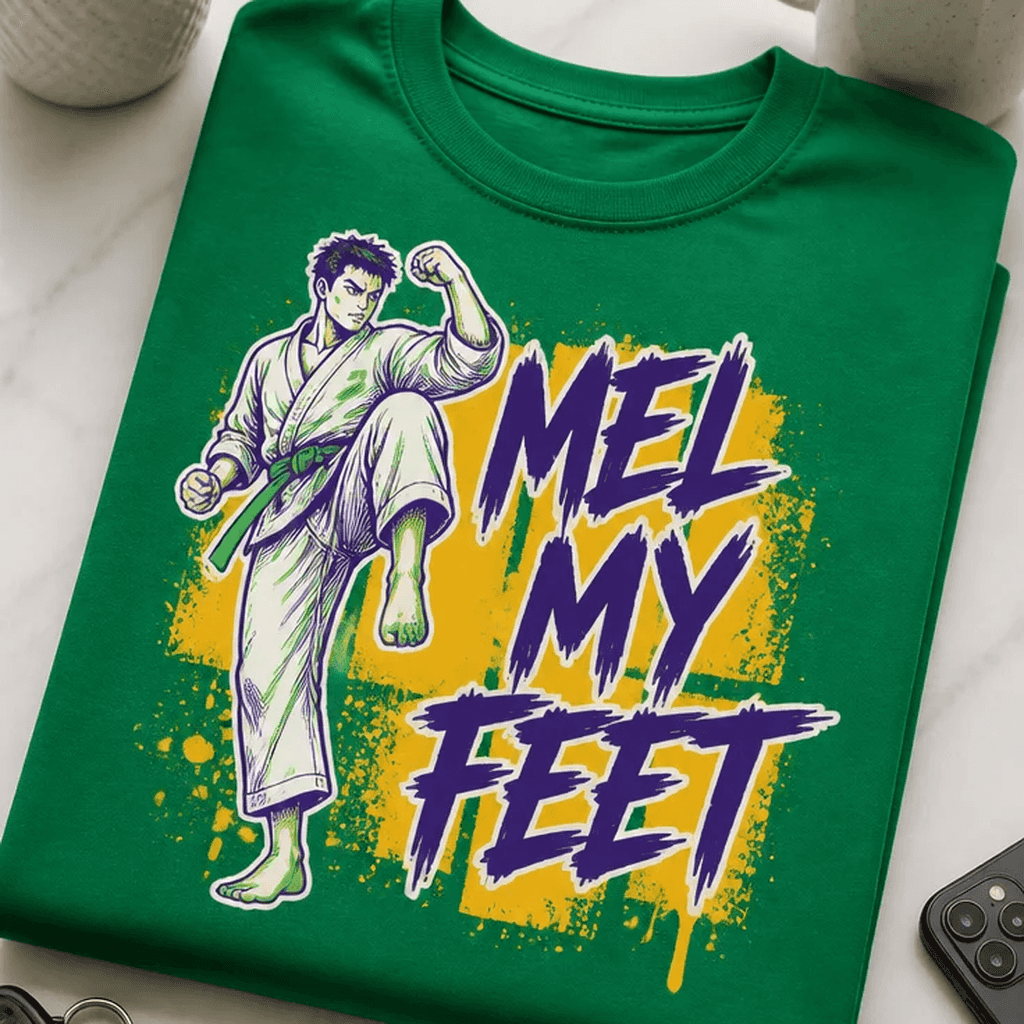 Majica za ljubitelje borilnih veščin - MEL MY FEET