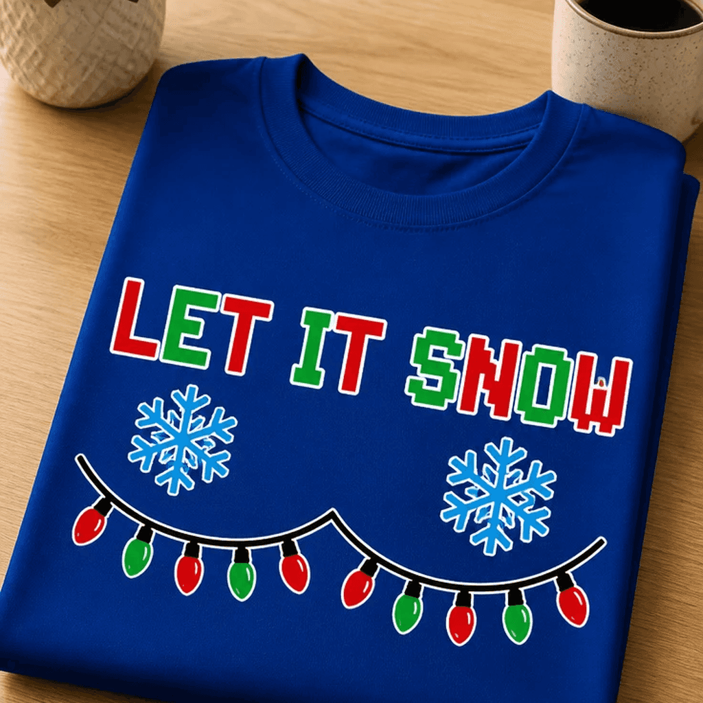 Majica za ljubitelje božiča - LET IT SNOW