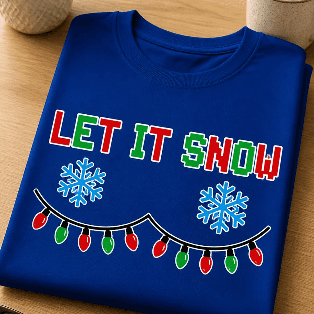 Majica za ljubitelje božiča - Let it SNOW!