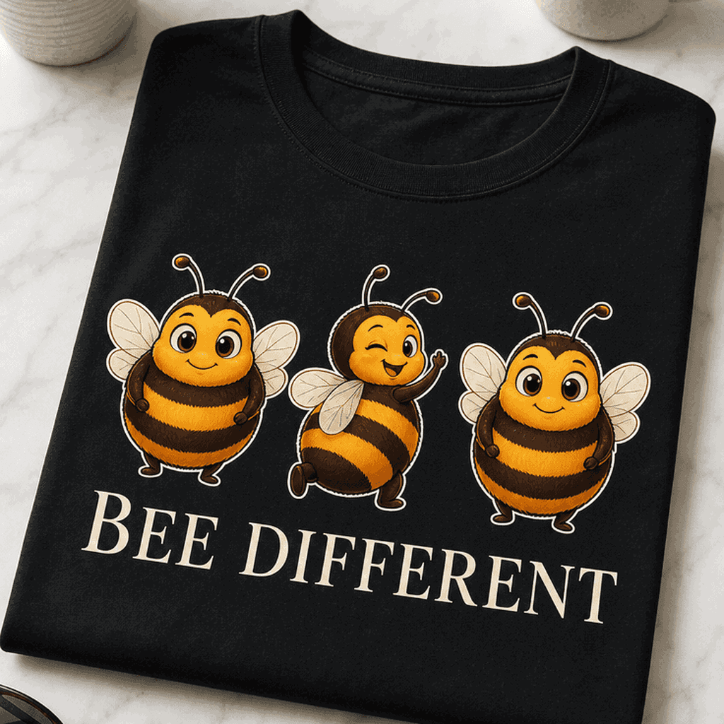 Majica za ljubitelje čebel - bee different