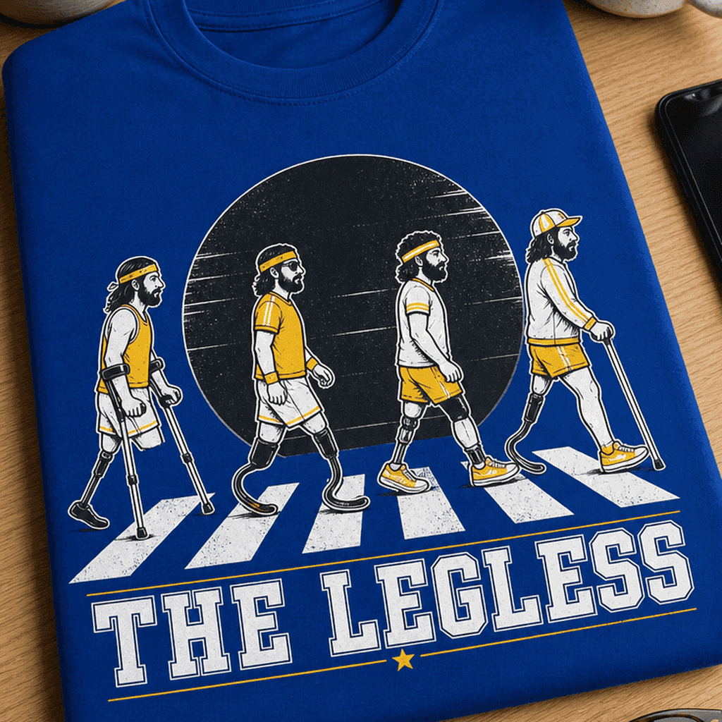Majica za ljubitelje črnega humorja - THE LEGLESS