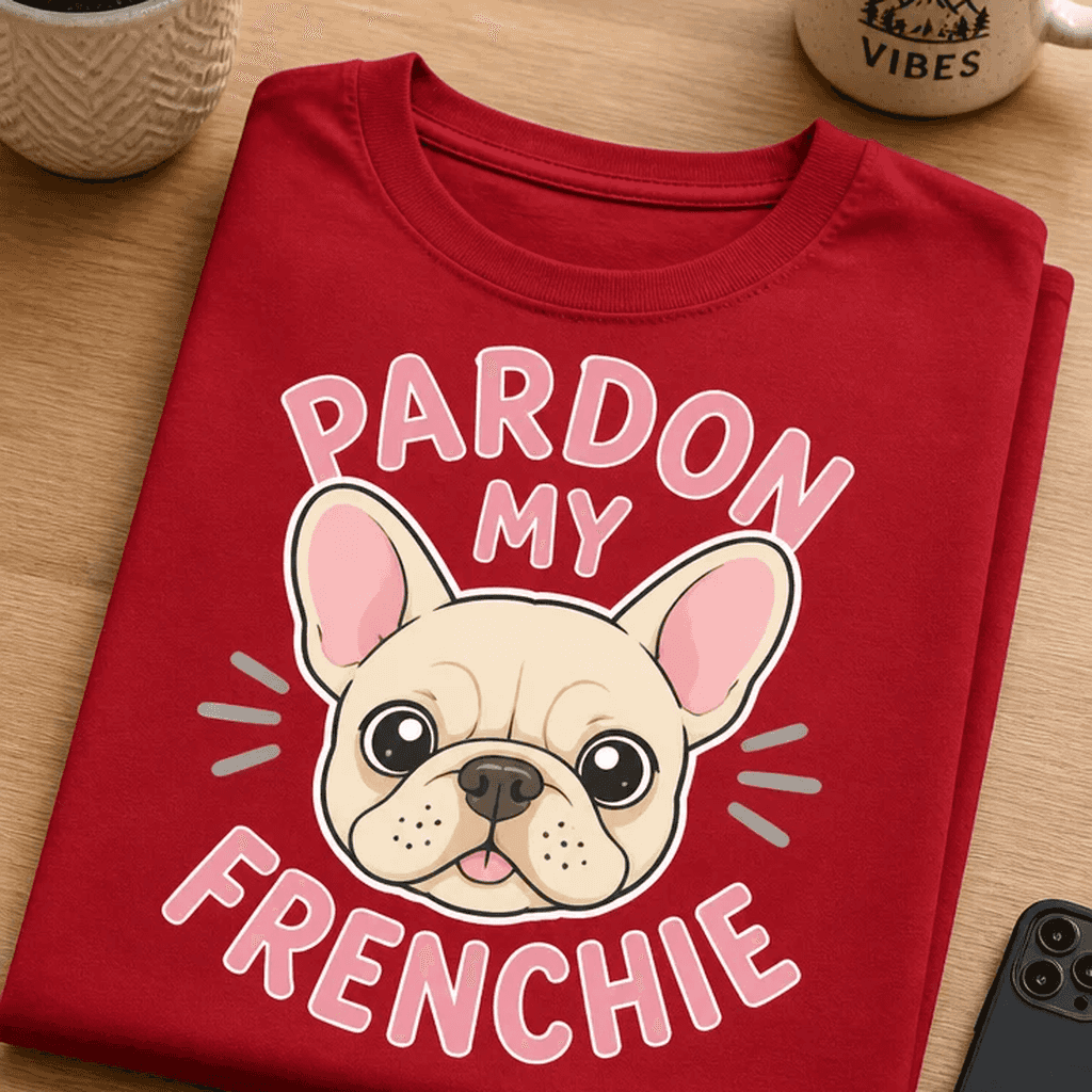 Majica za ljubitelje francoskih buldogov pardon my frenchie