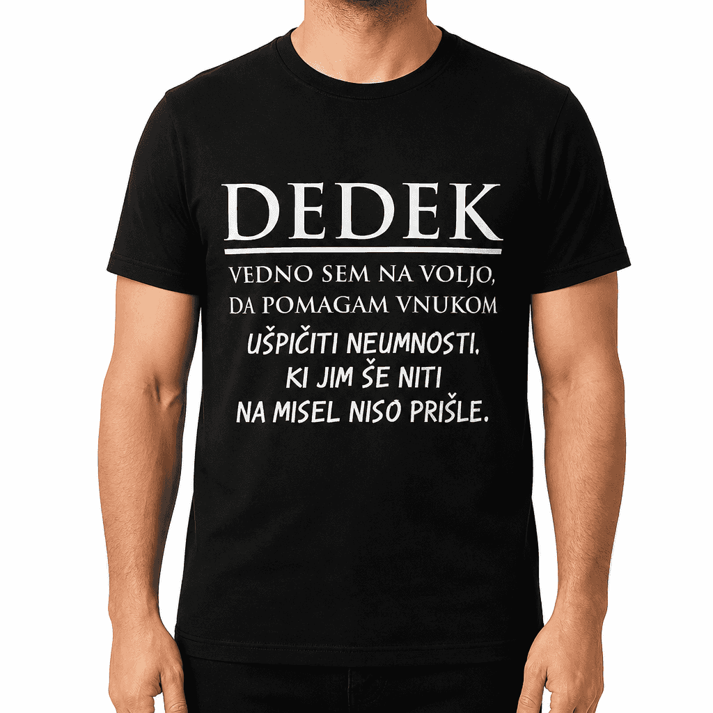 Smešna majica dedek ušpiči neumnosti