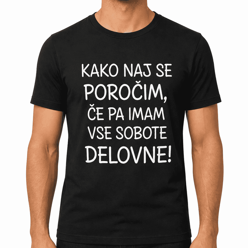 Smešna majica delovne sobote