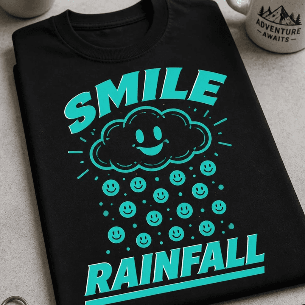 Majica za ljubitelje igrivega humorja - SMILE RAINFALL