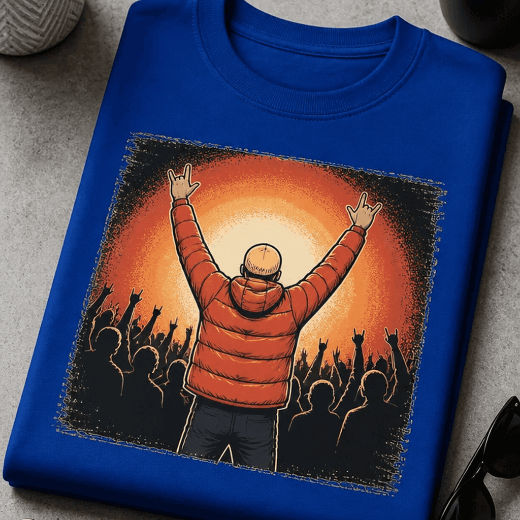 Majica za ljubitelje koncertov - rock koncert