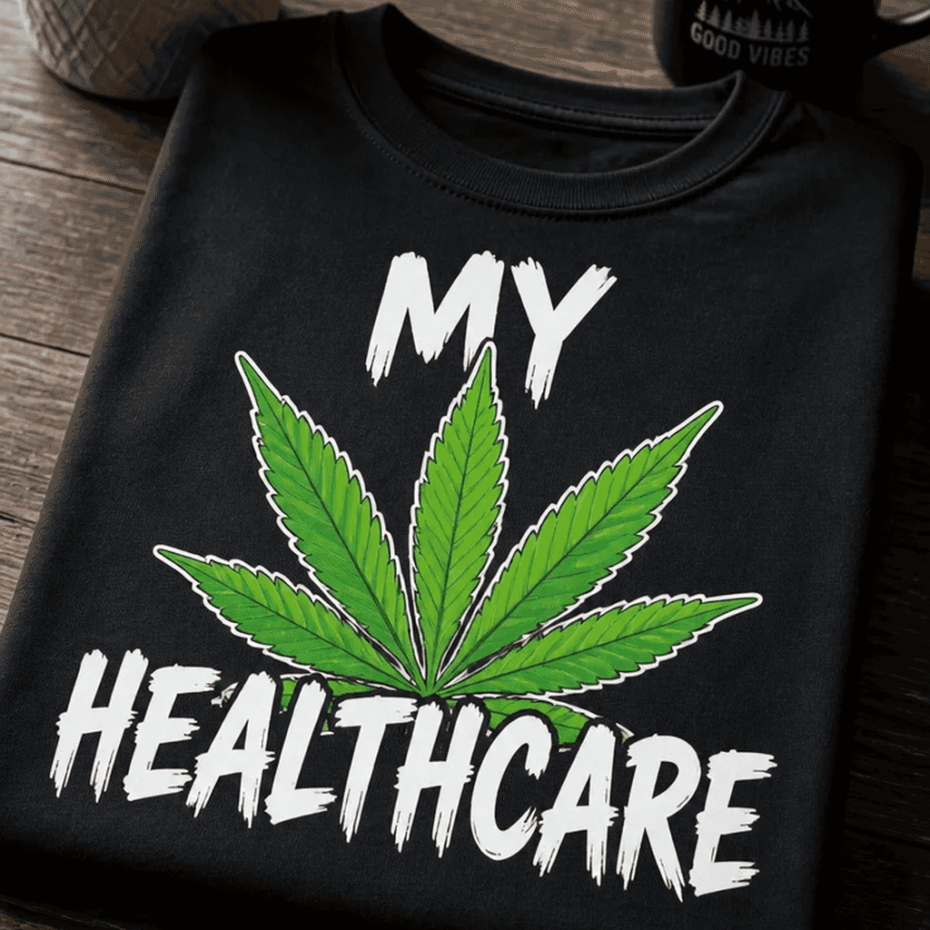 Majica za ljubitelje konoplje - MY HEALTHCARE