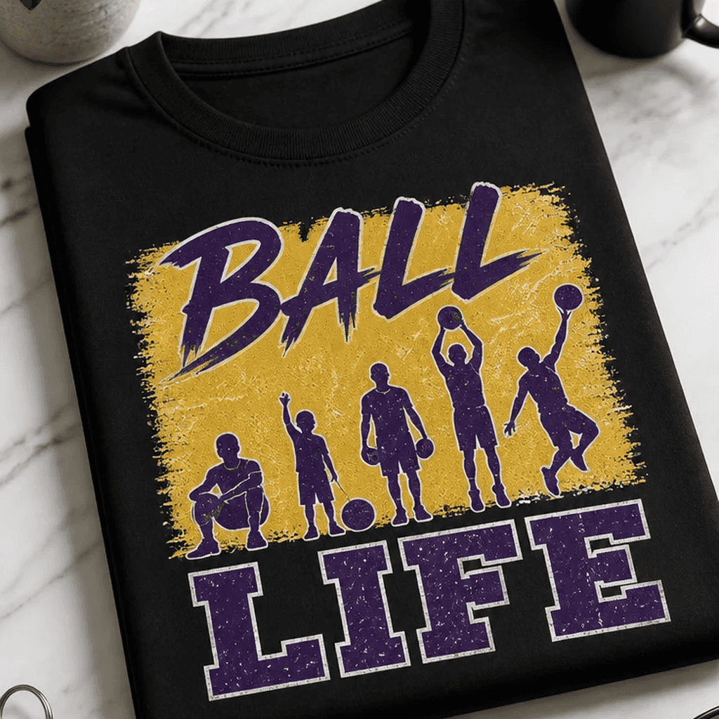 Majica za ljubitelje košarke - BALL LIFE