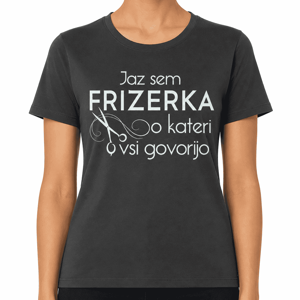 Smešna majica frizerka o kateri vsi govorijo