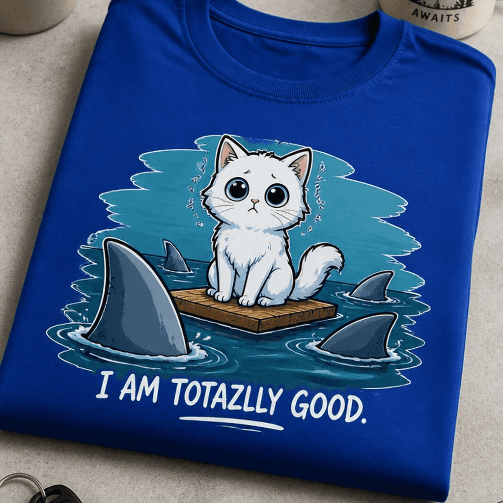 Majica za ljubitelje mačk - I AM TOTAZLLY GOOD.