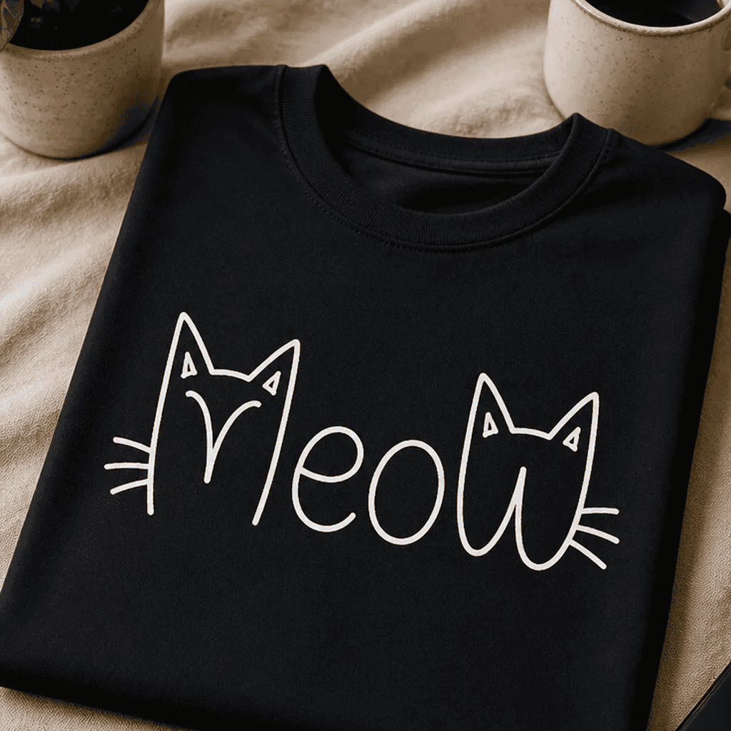 Majica za ljubitelje mačk - Meow