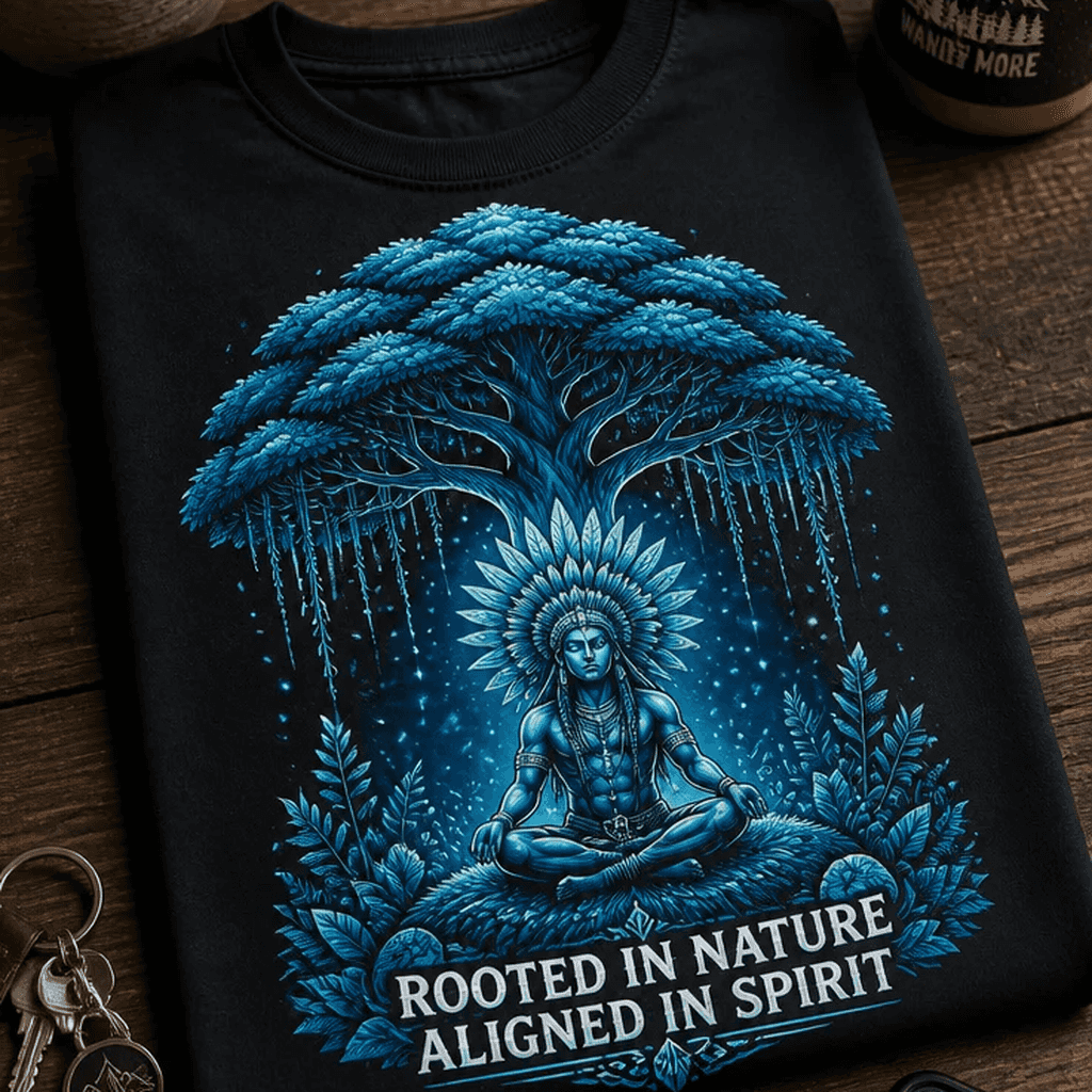 Majica za ljubitelje meditacije - meditirajoče drevo