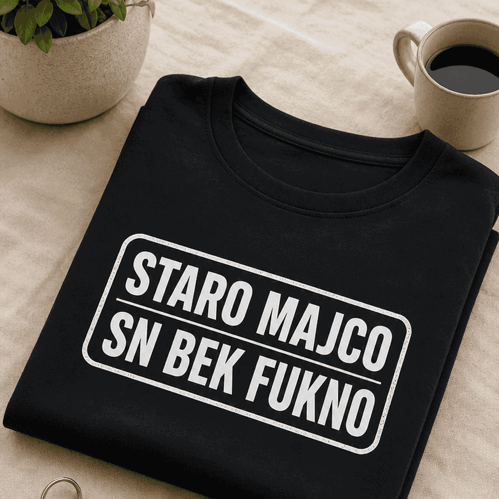 Majica staro majco sn bek fukno