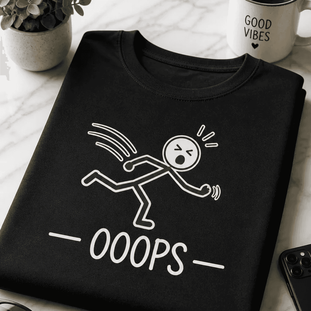 Majica za ljubitelje nerodnega humorja - OOOPS