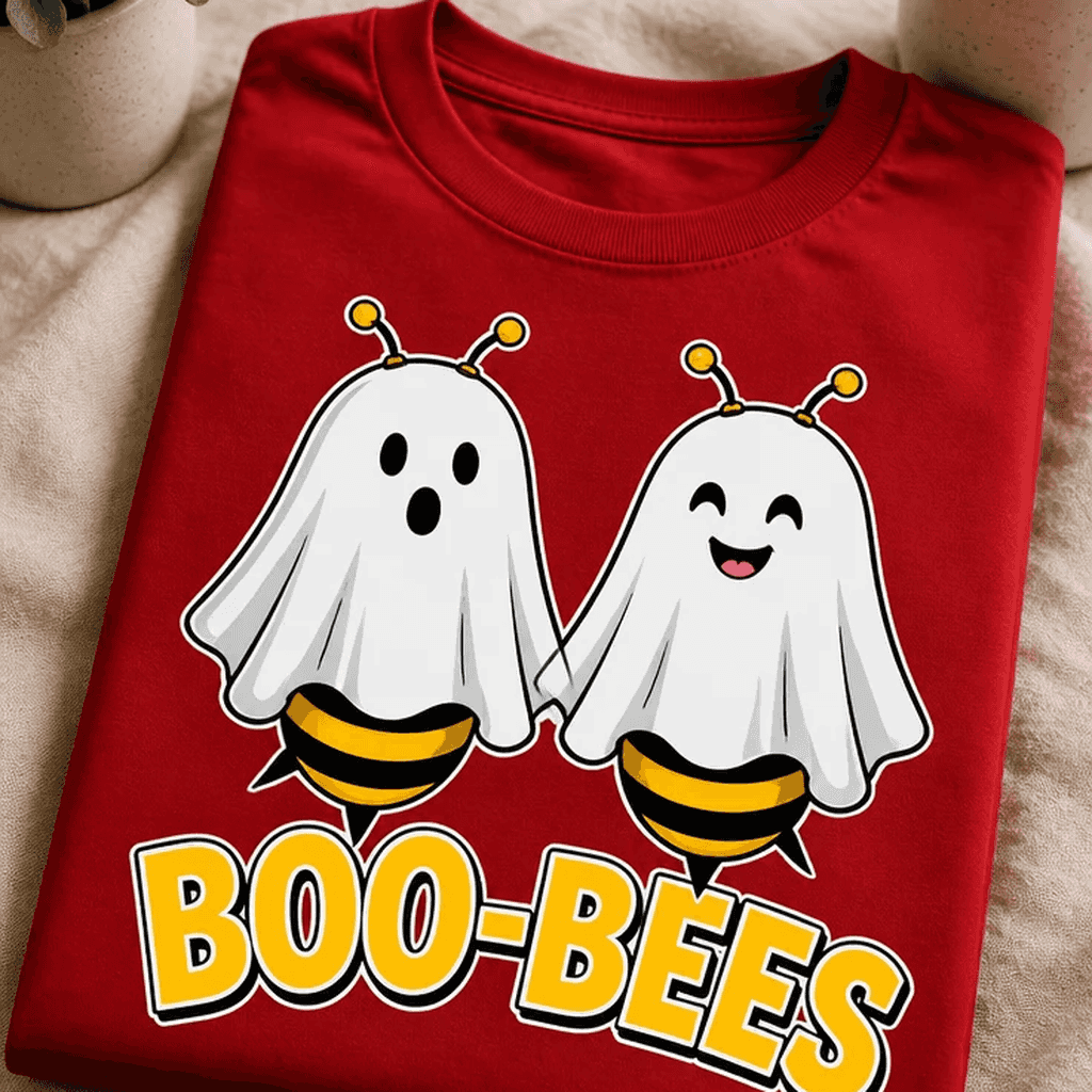 Majica za ljubitelje noči čarovnic - BOO-BEES