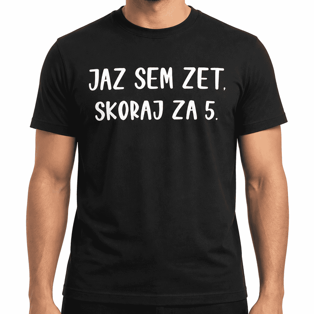 Smešna majica jaz sem zet