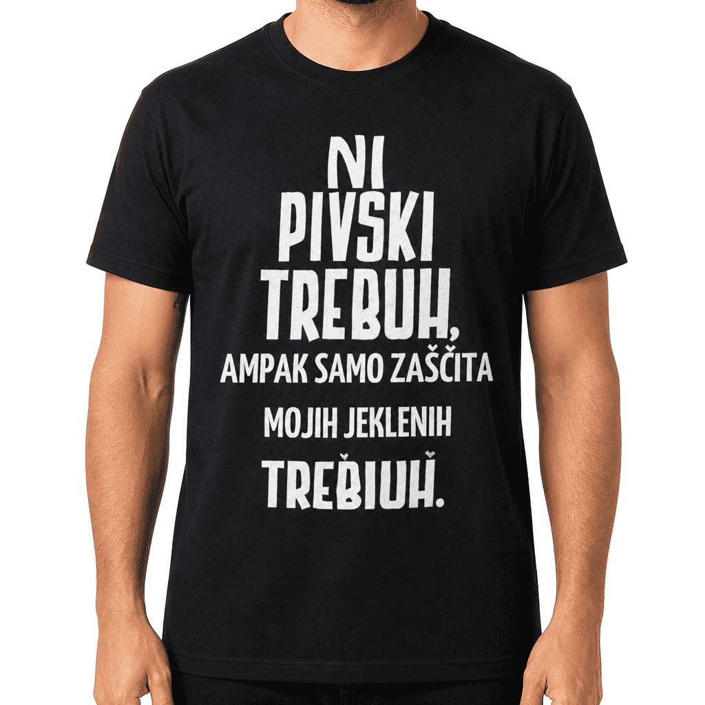 Smešna majica jeklene mišice